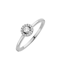 Anneau Idee Preziose dal 1987 Femme in Or blanc Diamante 0.27 Ct IP.AK18B/11D - IP.AK18B/11D-1